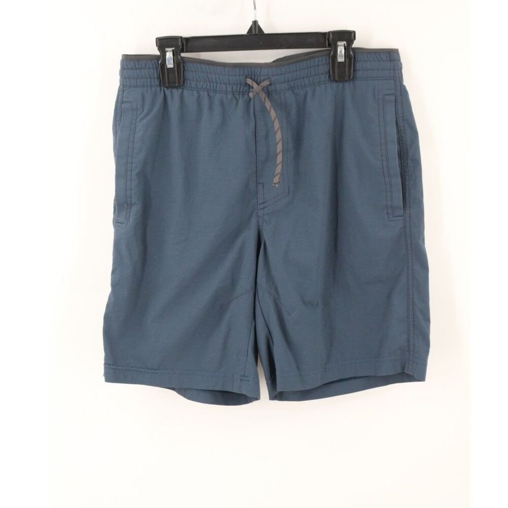 Kuhl Mens Kruiser Shorts Pirate Blue Size Small Elastic Waist Performance